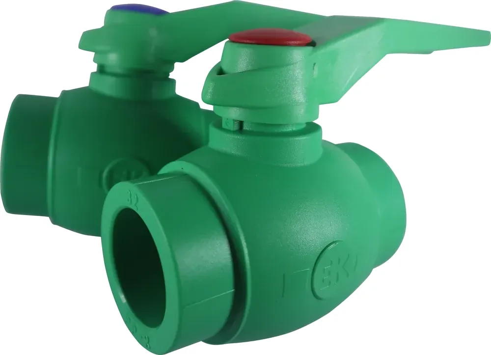 Brass Ball Valve PPR Rucika Green