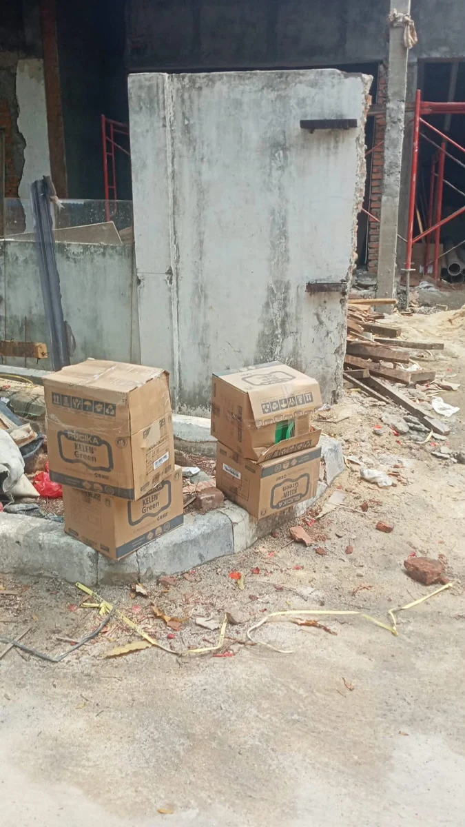 Pengiriman pipa PPR ke proyek Griya Mandiri Cempaka Putih 2